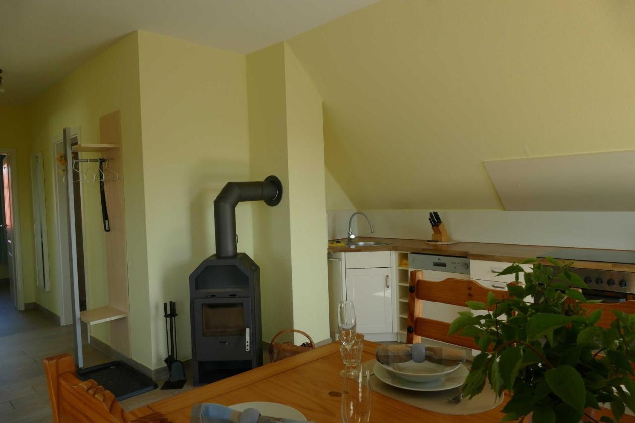 Haus Am Deich Feriendomizil Mit Balkon Apartment Baabe Ngoại thất bức ảnh