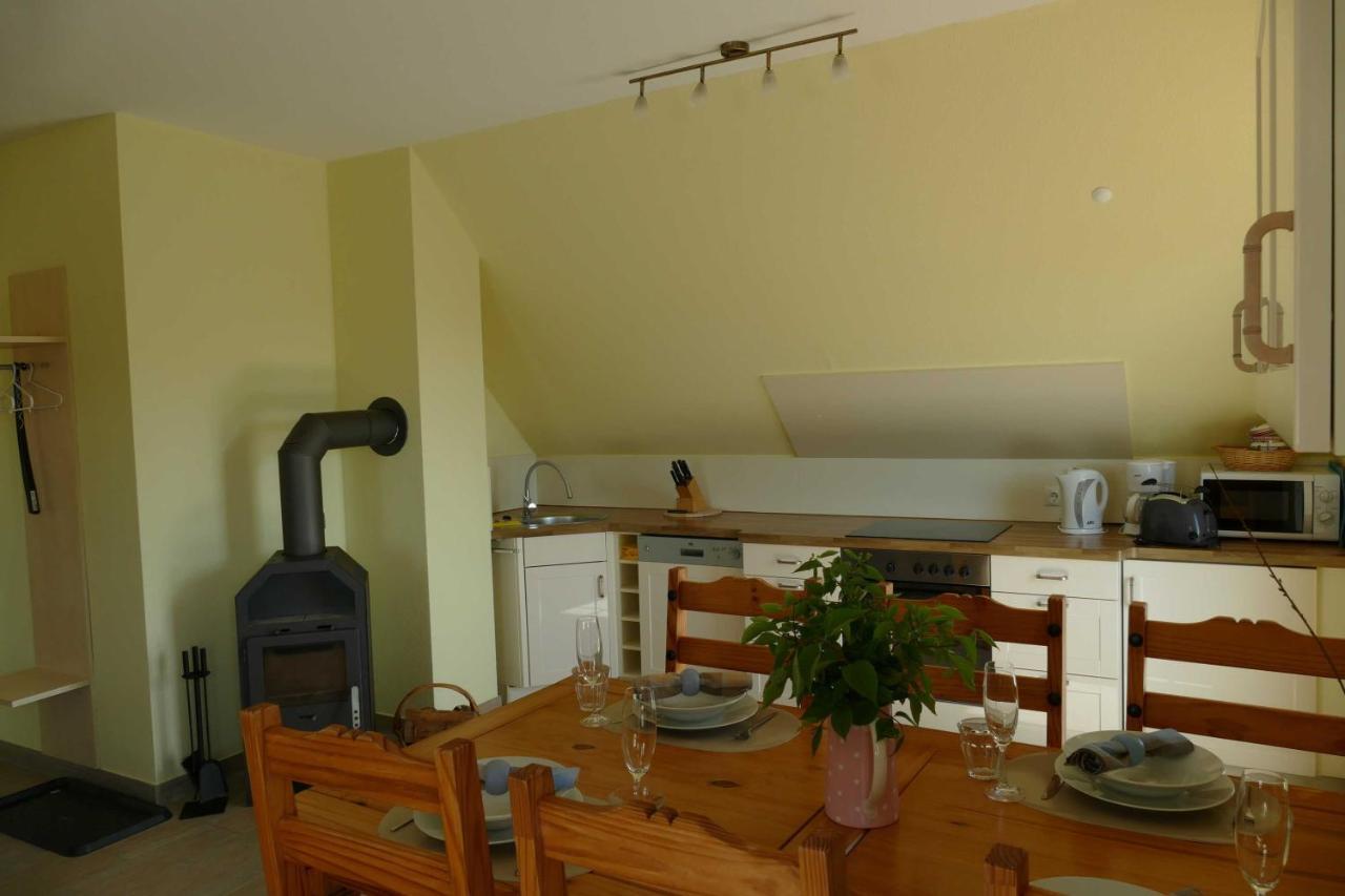 Haus Am Deich Feriendomizil Mit Balkon Apartment Baabe Ngoại thất bức ảnh